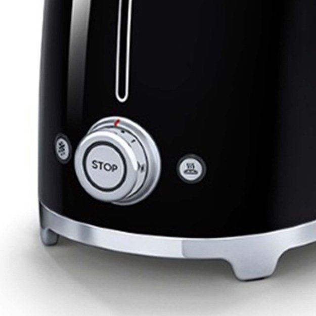 Smeg 50 s Style Toaster TSF01BLEU Black