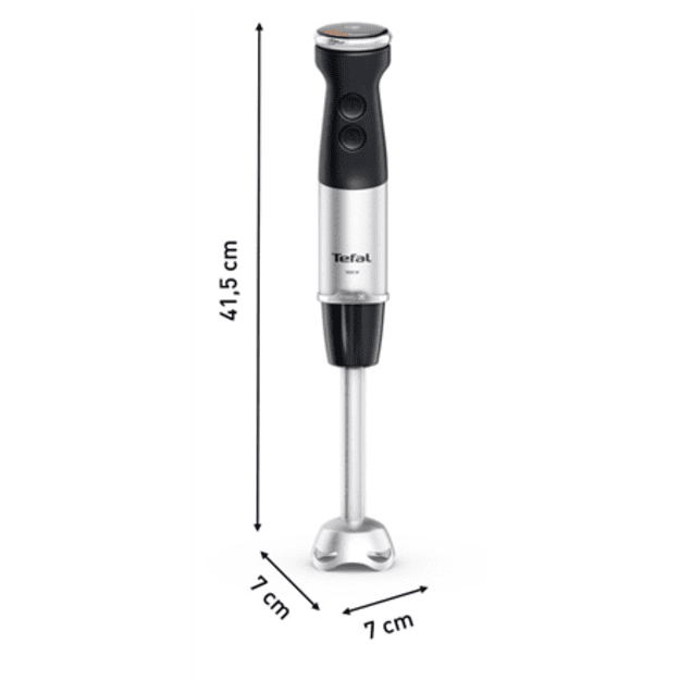 TEFAL | Hand Blender | HB671830 | Hand Blender | 1000 W | Number of speeds 20 | Turbo mode | Black/Stainless Steel