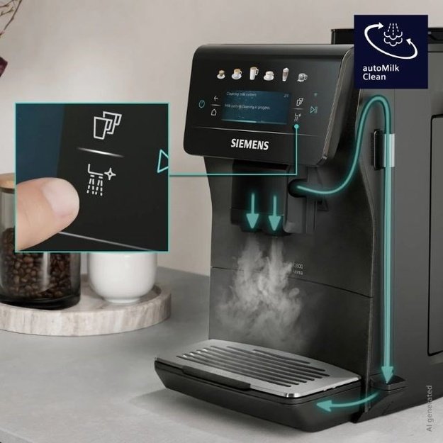 Siemens EQ600 iAroma TP603E08 15 bar espresso machine