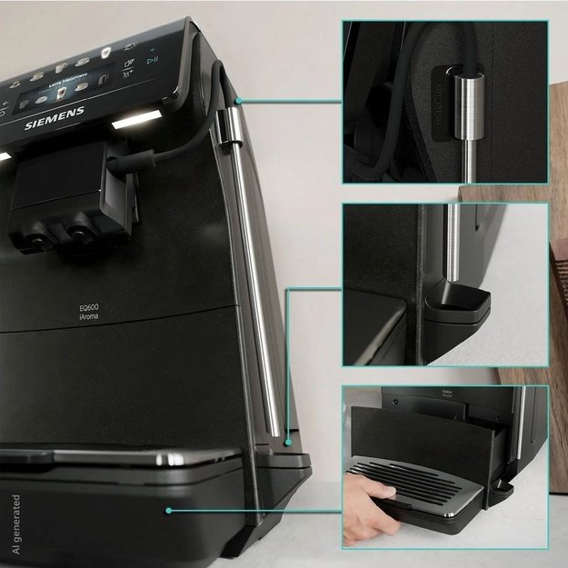 Siemens EQ600 iAroma TP603E08 15 bar espresso machine