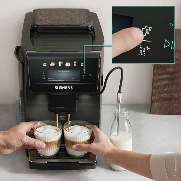 Siemens EQ600 iAroma TP603E08 15 bar espresso machine