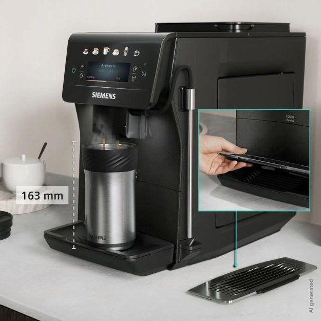 Siemens EQ600 iAroma TP603E08 15 bar espresso machine