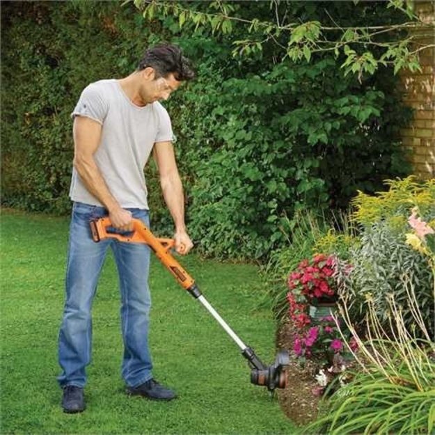 BLACK & DECKER Lawnmower - trimmer ST182320-QW, 18V, 1x2.0 Ah | Cordless