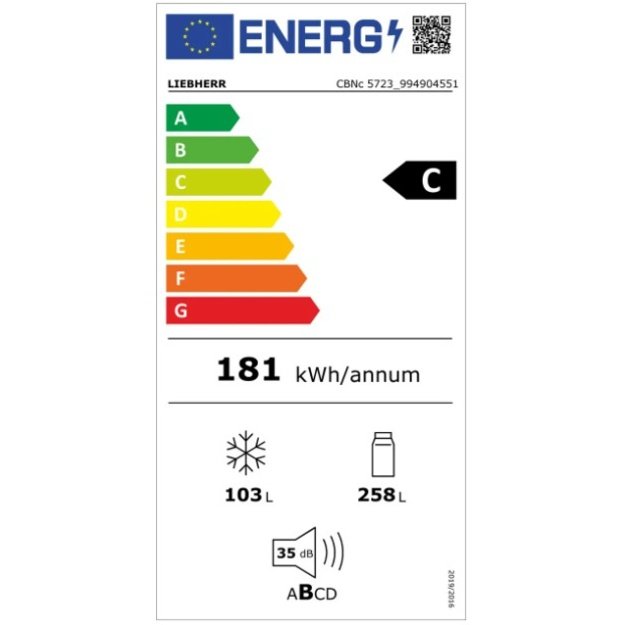 LIEBHERR CBNc 5723 Plus BioFresh NoFrost