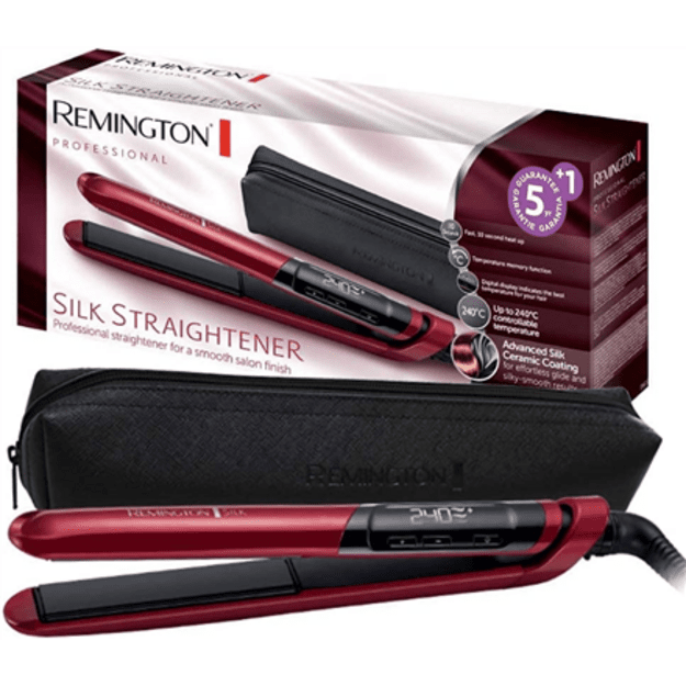 Remington | Silk Hair Straightener | S9600 | Warranty 24 month(s) | Ceramic heating system | Display Digital | Temperature (min)