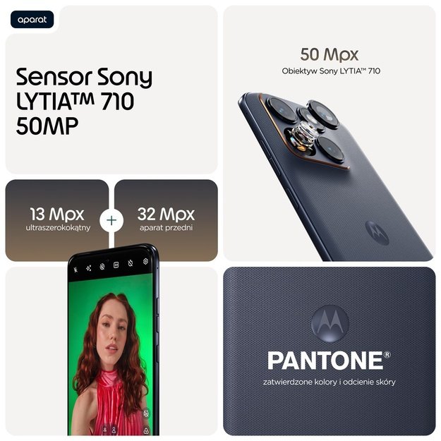 Motorola Moto Edge 70 Fusion 5G 8/256 GB Silhouette smartphone