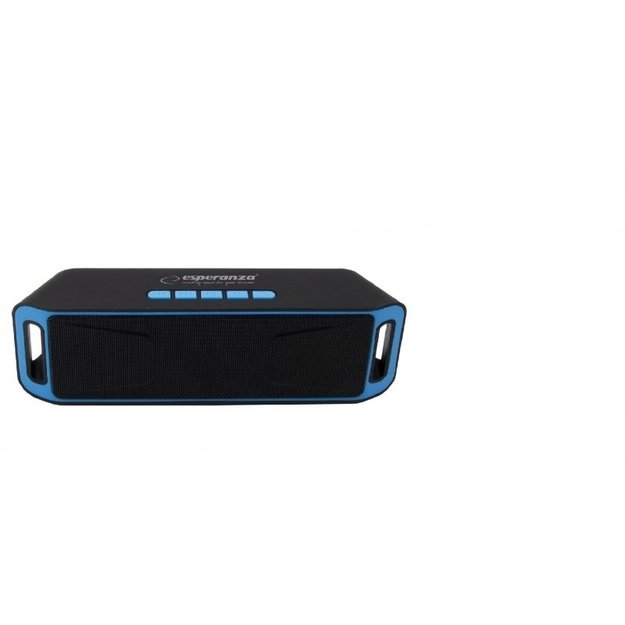 Speakers bluetooth Esperanza FOLK EP126KB (black and blue color)
