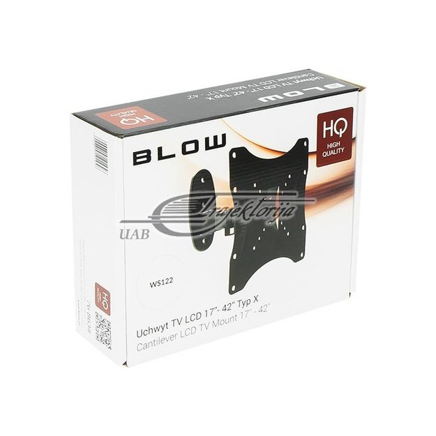 Mount for TV BLOW 76-863 (Wall, 17  - 42 , max. 30kg)
