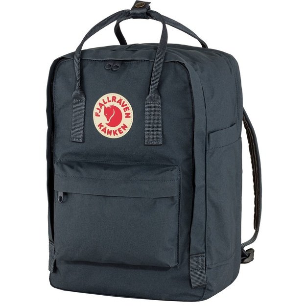 Fj&auml;llr&auml;ven Kanken Laptop 15  backpack Casual backpack Navy Polyamide, Polypropylene (PP), Vinyl