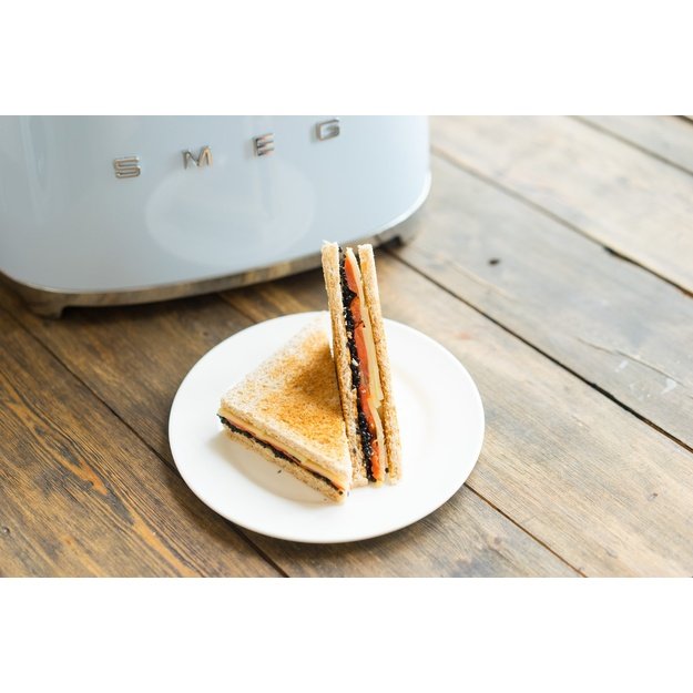 Smeg 50 s Style Toaster TSF01PBEU Pastel Blue