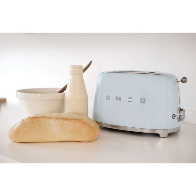 Smeg 50 s Style Toaster TSF01PBEU Pastel Blue