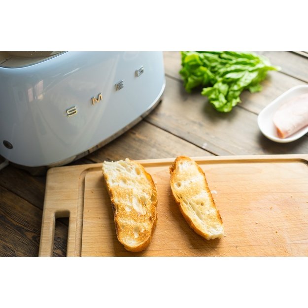 Smeg 50 s Style Toaster TSF01PBEU Pastel Blue