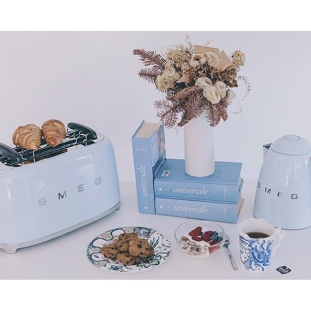 Smeg 50 s Style Toaster TSF01PBEU Pastel Blue