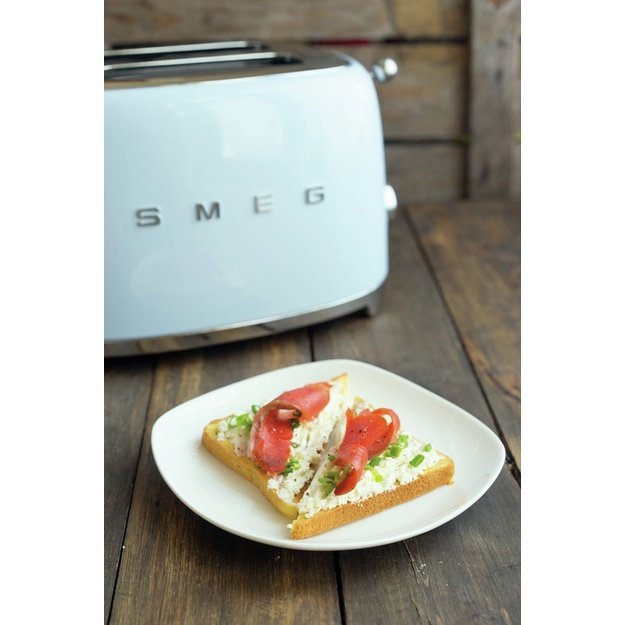 Smeg 50 s Style Toaster TSF01PBEU Pastel Blue