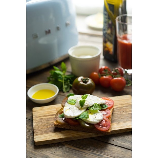 Smeg 50 s Style Toaster TSF01PBEU Pastel Blue