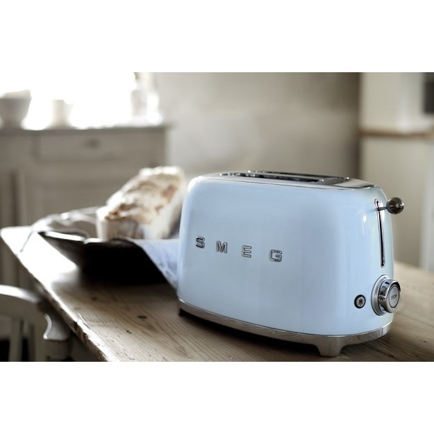 Smeg 50 s Style Toaster TSF01PBEU Pastel Blue