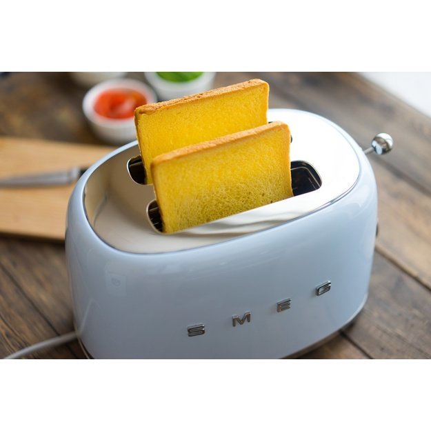 Smeg 50 s Style Toaster TSF01PBEU Pastel Blue