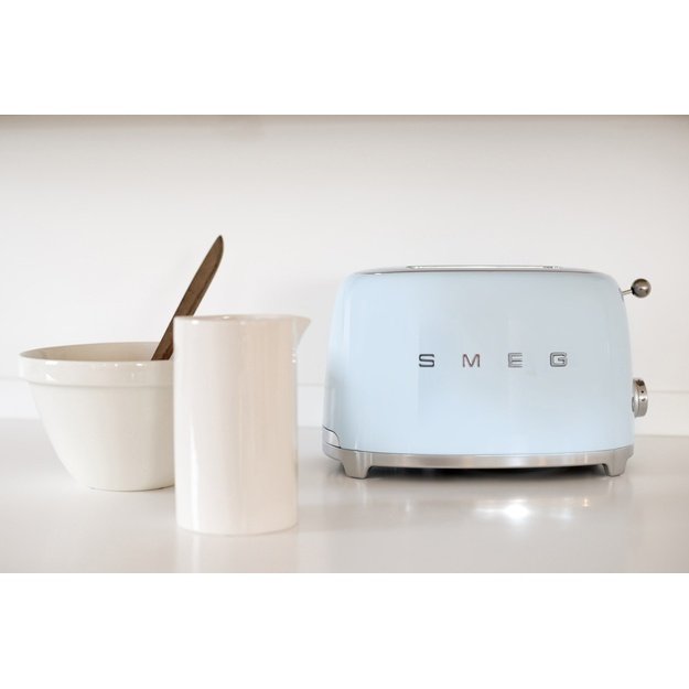 Smeg 50 s Style Toaster TSF01PBEU Pastel Blue