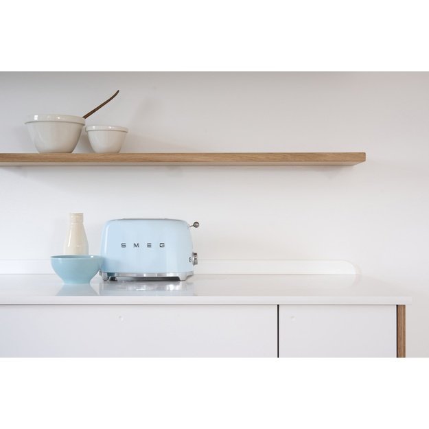 Smeg 50 s Style Toaster TSF01PBEU Pastel Blue