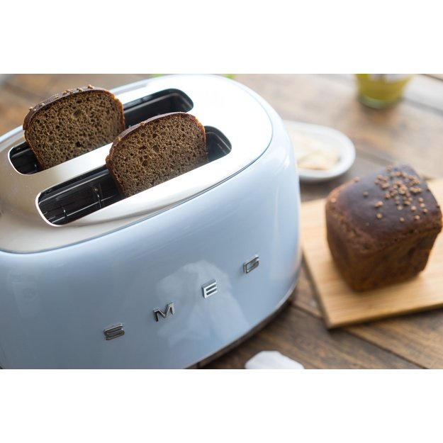 Smeg 50 s Style Toaster TSF01PBEU Pastel Blue