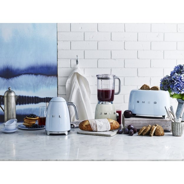Smeg 50 s Style Toaster TSF01PBEU Pastel Blue