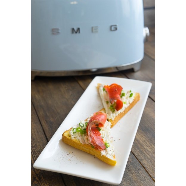 Smeg 50 s Style Toaster TSF01PBEU Pastel Blue