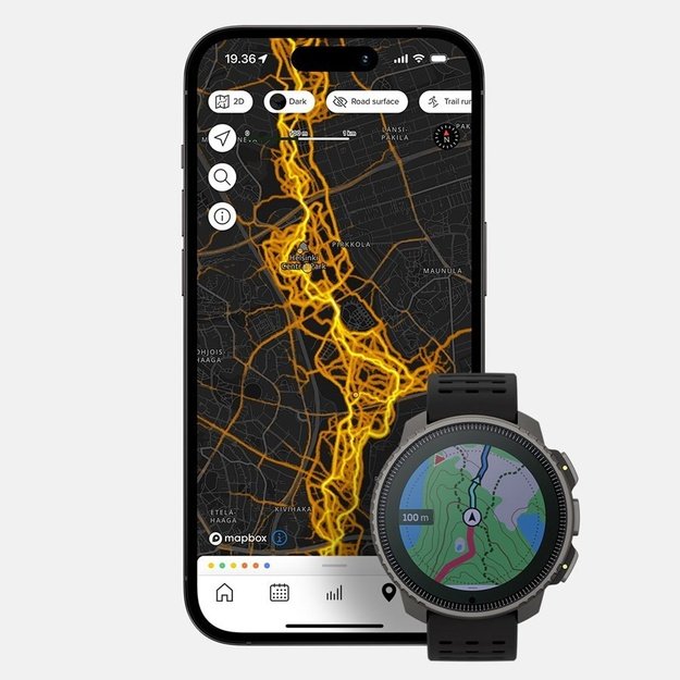 Zegarek sportowy SUUNTO VERTICAL SOLAR ALL BLACK