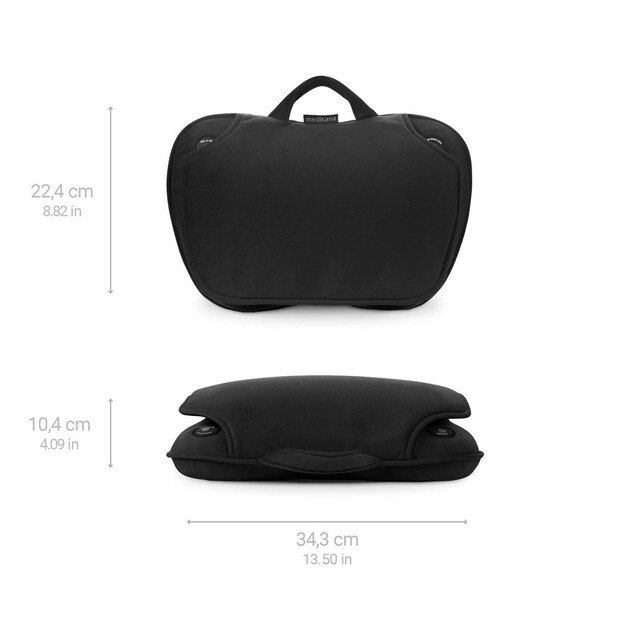 Medisana MC 850 massager Back, Legs, Neck, Shoulders Black 3