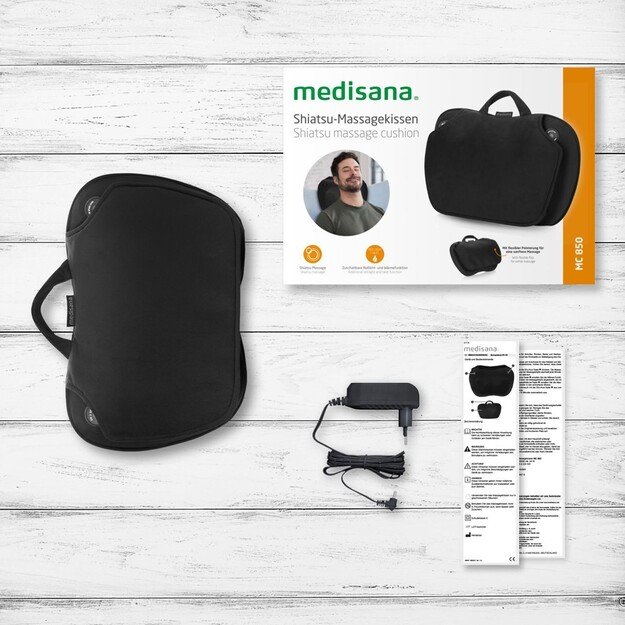 Medisana MC 850 massager Back, Legs, Neck, Shoulders Black 2