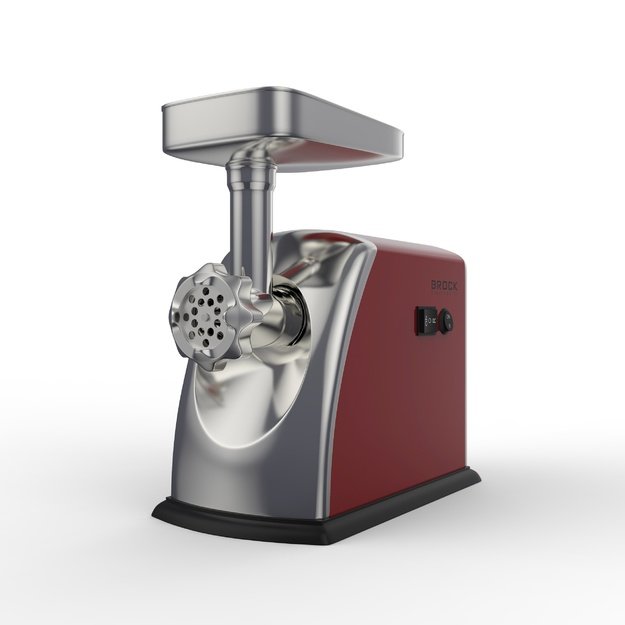 Brock MG 1601 RD Meat Grinder 1400W, Red/Steel