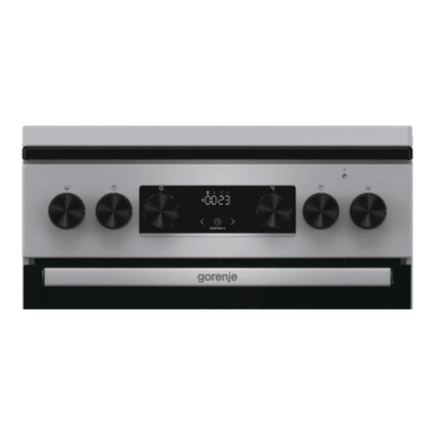 Gorenje GK5C42SJ | Cooker | Hob type Gas | Oven type Electric | Grey | Width 50 cm | Grilling | Depth 59.4 cm | 62 L
