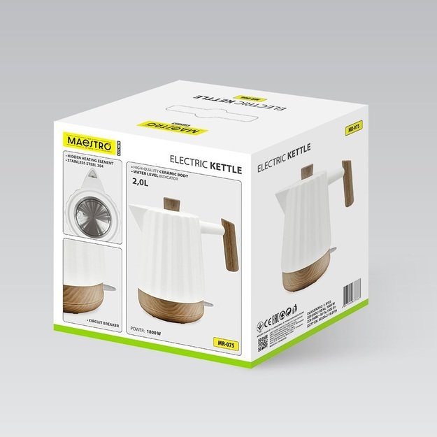 MAESTRO MR-075 ceramic electric kettle
