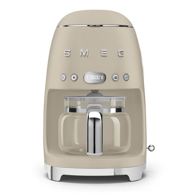 Smeg DCF02MLMEU Kaffemaschine, beige , Ines de la Fressange