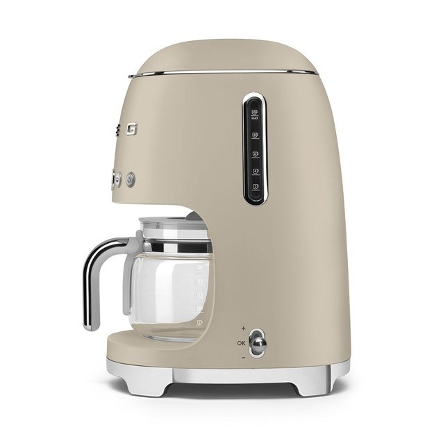 Smeg DCF02MLMEU Kaffemaschine, beige , Ines de la Fressange
