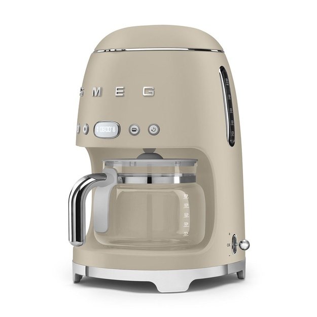 Smeg DCF02MLMEU Kaffemaschine, beige , Ines de la Fressange