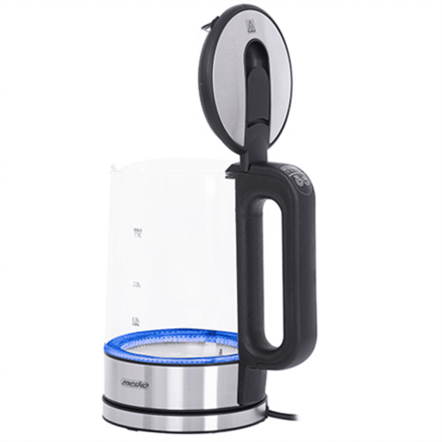 Mesko | Kettle | MS 1301b | Electric | 1850 W | 1.7 L | Glass | 360&deg; rotational base | Black