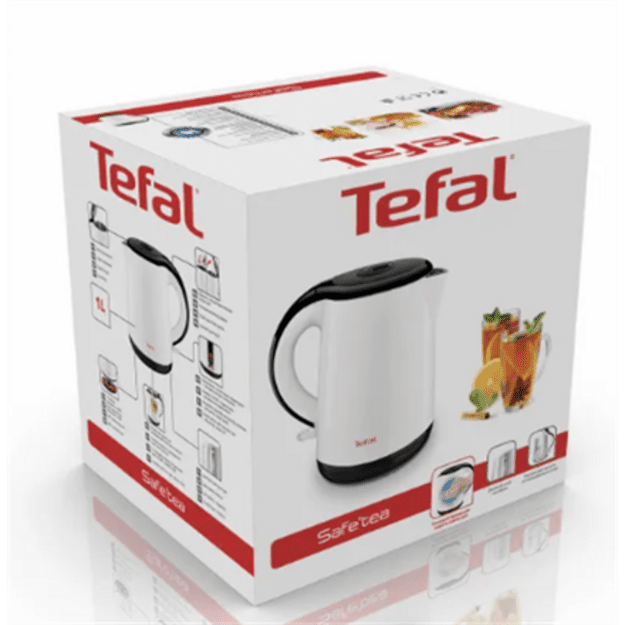 Tefal Safe Tea KO261130 Kettle, White | TEFAL