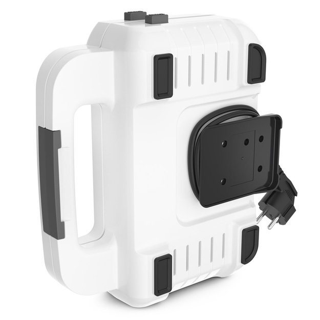 TEFAL | Wafle Maker Snack XL | SW701110 | 850 W | Number of pastry 2 | Belgium | White/Grey