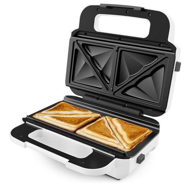 TEFAL | Wafle Maker Snack XL | SW701110 | 850 W | Number of pastry 2 | Belgium | White/Grey