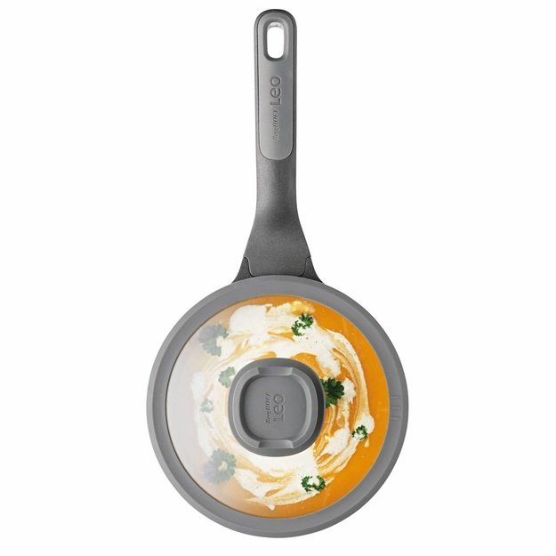 SAUCEPAN STONE+ ITH LID 18CM 2L