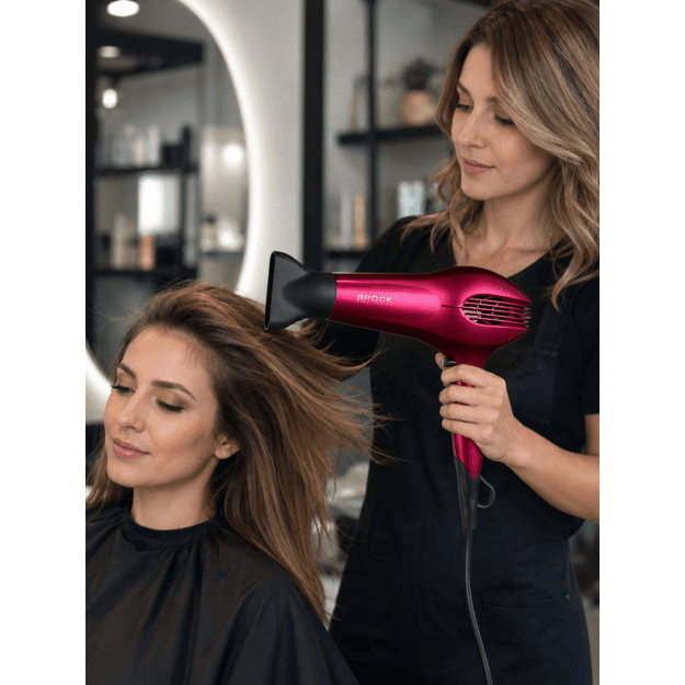 Brock HD 9501 PK Hair Dryer 1800W, Pink