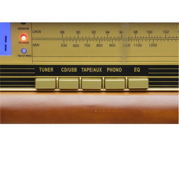 Retro wooden music center Denver MCR-50MK3 with tu