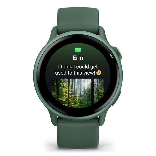 Garmin v&iacute;voactive 6 3.05 cm (1.2 ) AMOLED 42 mm Digital 390 x 390 pixels Touchscreen Green Wi-Fi GPS (satellite)