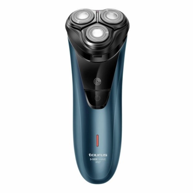 Taurus 3 Side Shave IPX7 Rotation shaver Trimmer Black, Blue
