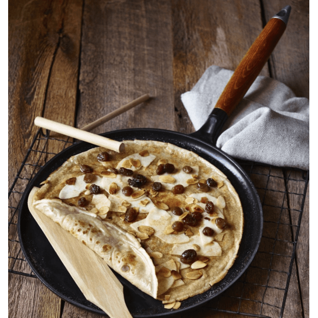 STAUB cast iron frying pan with wooden handle 40509-525-0 - 28 cm