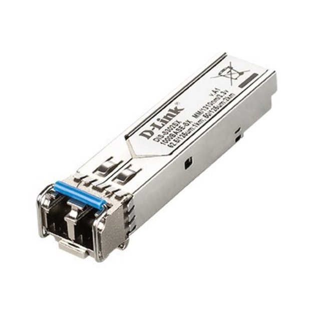 D-Link DIS-S302SX - Fiber module - 1000 Mbps - mini-GBIC - SFP - SX - 20000 m