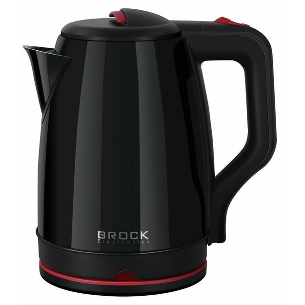 Brock WK 5518 BK Kettle With 360 Degree Base 2,0L 1500W Black