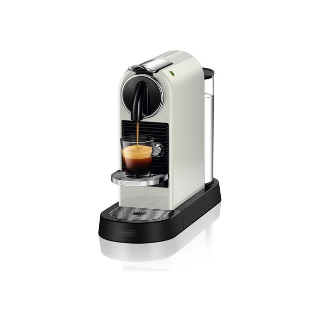 Coffee machine capsule DeLonghi Citiz Nespresso EN167.W (1260W, white color)