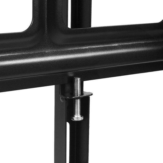 Maclean MC-386 Universal TV Stand Base for Cabinet Dresser Table Desk 32  - 75  40kg VESA 35&deg; Rotating Temepred Glass