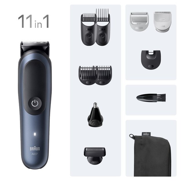 Braun AIO7540 Black, Blue 14 Lithium-Ion (Li-Ion)